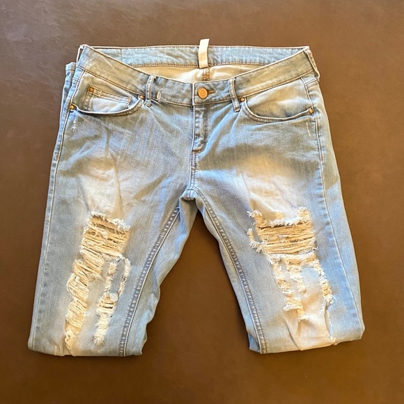 MNG distressed skinny jeans - Picture 4 of 5